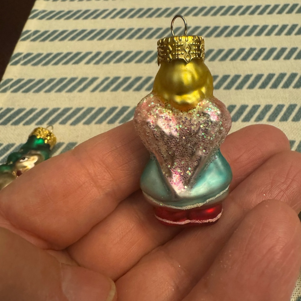 4 Handcrafted glass ornaments - Picture 5 of 10